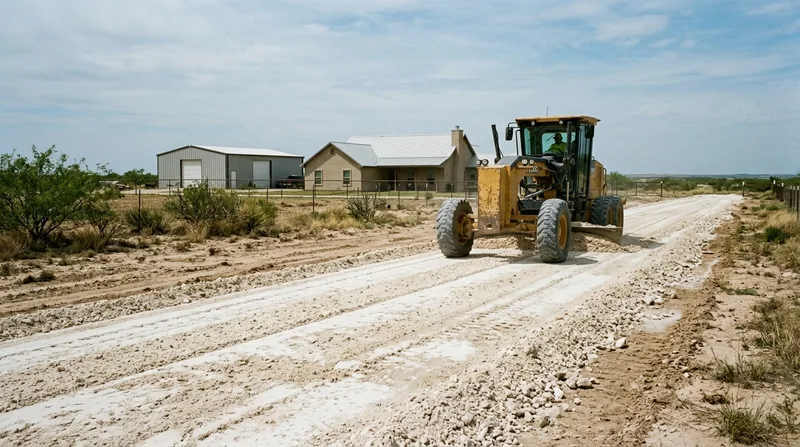 Gravel Driveway Installation & Grading Midland