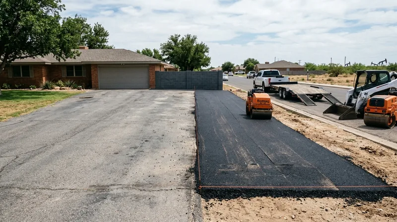 Driveway Extensions, Widening & Aprons Midland