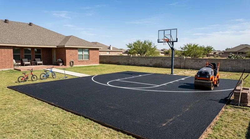 Sports Court & Path Paving Midland