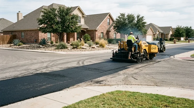Asphalt Resurfacing & Overlay Midland